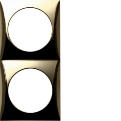 Berker 918262538, FRAME 2G GOLD Integro, 4011334239710