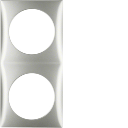 Berker 918262558, Integro Frame 2-Gang Chrome Matt Lacquer, 4011334334224