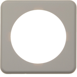Berker 9182709, FRAME 1GANG SHINING WHITE, 4011334053408