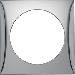 Berker 918272518, FRAME 1G CHROME Integro, 4011334239475