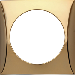 Berker 918272538, FRAME 1G GOLD Integro, 4011334239499