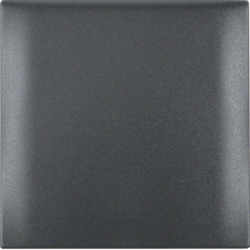 Berker 918282505, Frame 1Gang Hinged Cover Anthracite Matt, 4011334239789