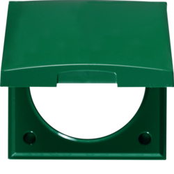 Berker 918282570, HINGED COVER BROWN Integro, 4011334293026