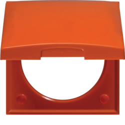 Berker 918282574, HINGED COVER BROWN Integro, 4011334292791