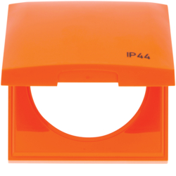 Berker 918282594, HINGED COVER ORANGE Integro, 4011334239901
