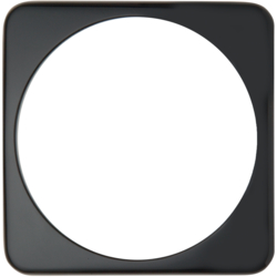 Berker 9194105, FRAME 1GANG TWIN BLACK, 4011334167143