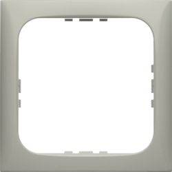 Berker 919712509, ITG RAHMEN 1FACH POLARWEI?, HOCHGL.., 4011334244066