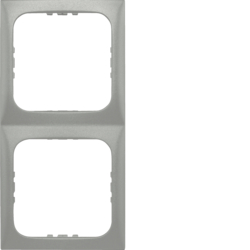 Berker 919722568, RA 2F FA TRUMA ITG CHROM MATT LACK, 4011334292692