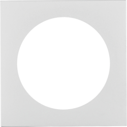 Berker 919752528, Frame 1gang, Pure, chrome matt, galv., 4011334305927