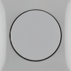 Berker 928912506, Rotary Potentiometer 1-10V, Grey Glossy, 4011334265207