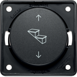 Berker 936972505, Rev pol p-b, 6 con, Integro, anth, 4011334250500