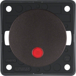 Berker 937722501, Ctrl P-b, NO contact, Flow/Pure, brown m, 4011334240273
