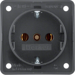 Berker 941852505, SCHUKO-SOCKET OUTLET  BERKER Integro ANT, 4011334240556