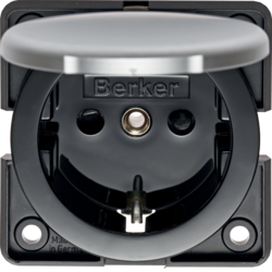 Berker 9419928, SKO STD KLD KI MR-TWIN CHROM MATT, 4011334199502