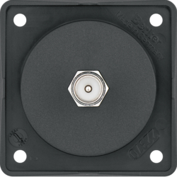 Berker 945812505, Aerial-Connector TV, Anthracite Matt, 4011334286219