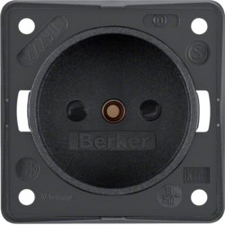 Berker 961942505, SOCKET Integro ANTHRACITE, 4011334240792