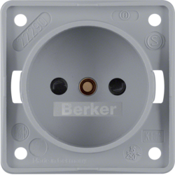 Berker 961942506, SOCKET Integro GREY, 4011334240808
