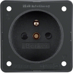 Berker 961952505, SOCKET F/B Integro ANTHRA, 4011334240723