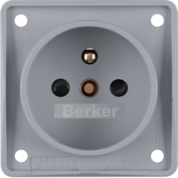 Berker 961952506, SOCKET F/B Integro GREY, 4011334240730