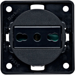 Berker 962512503, STD M SZKT 10/16A ERHBS ITG SCHW MATT, 4011334394341