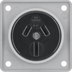 Berker 962562506, SOCKET AUS Integro GREY, 4011334240952
