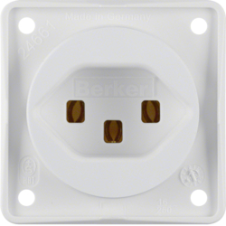 Berker 962592502, 2P STD+E SYS CH TYP 23 ITG P-W DAM, 4011334320418