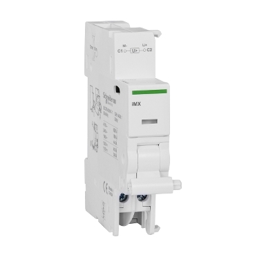 Schneider Electric A9A26476, shunt trip release, Acti9, iMX, voltage release, 100...415 V AC, 3606480087950
