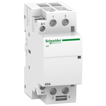 Schneider Electric A9C20642, iCT 40A 2NO 220...240V 60Hz contactor, 3606480375064