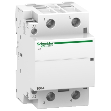Schneider Electric A9C20882, iCT 100A 2NO 220...240V 50Hz contactor, 3606480375194