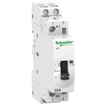 Schneider Electric A9C21732, iCT 25A 2NO 230...240V 50Hz MO contact, 3606480088636