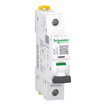 Schneider Electric A9F94110, Miniature circuit breaker (MCB), Acti9 iC60L, 1P, 10A, C curve, 1A (IEC/EN 60898-1), 25kA (IEC/EN 60947-2), 3606480084409