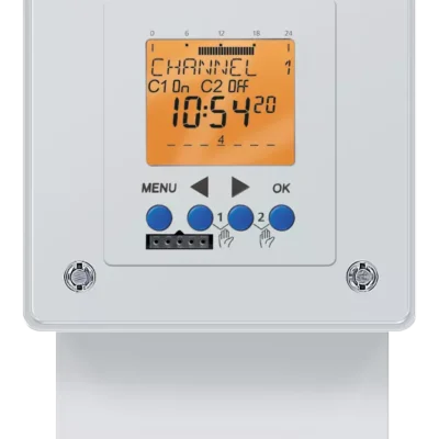 Theben 6360100, Digital time switch with weekly program, 2 channels TR 636 top2, 4003468630020