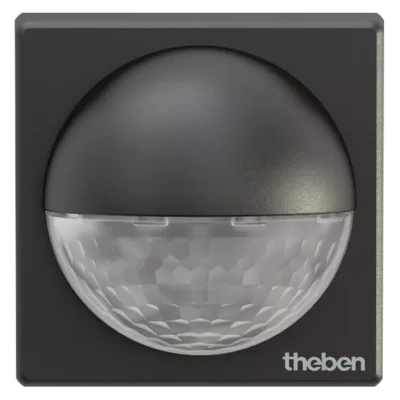 Theben 1010201, Passive infra-red motion detector for wall installation theLuxa R180 BK, 4003468100783