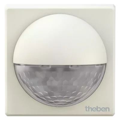 Theben 1010200, Passive infra-red motion detector for wall installation theLuxa R180 WH, 4003468100776