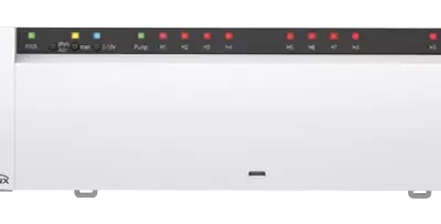 Theben 4900374, Heating actuator for controlling 12 heating circuits with thermal actuators, switching 24 V DC or permanently 0?10 V DC HMT 12 S KNX, 4003468491331