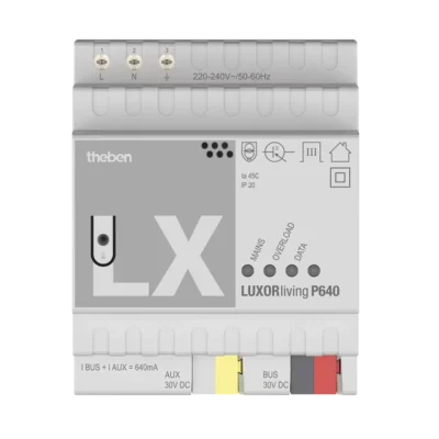 Theben 4800990, Power supply 640mA LUXORliving P640, 4003468480007