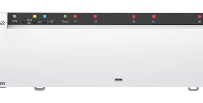 Theben 4800441, Heating actuator for controlling thermal actuators LUXORliving H6 24V, 4003468480175