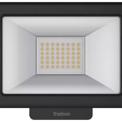 Theben 1020684, LED spotlight 20 W theLeda B20L BK, 4003468101421