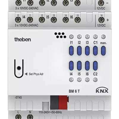 Theben 4940230, 6-way binary input FIX1 BM 6 T KNX, 4003468490716