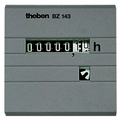 Theben 1430721, Hour counter with synchronous motor drive BZ 143-1, 4003468140130