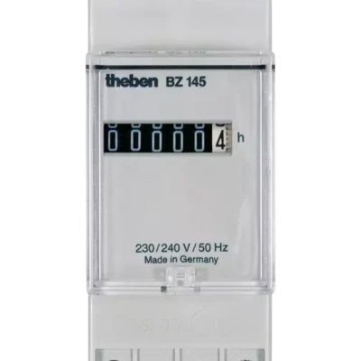 Theben 1459024, Hour counter with synchronous motor drive, 24 V DC BZ 145 24V, 4003468141021