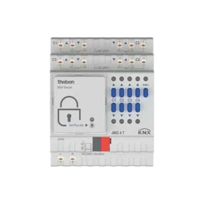 Theben 4930250, 4-way blind actuator MIX2 JMG 4 T KNX, 4003468490051