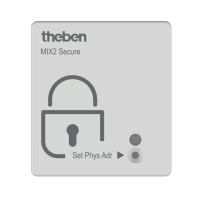 Theben 9070084, Bus coupling unit for upgrading existing MIX2-basic devices to KNX TP Secure MIX2 Secure, 4003468905678