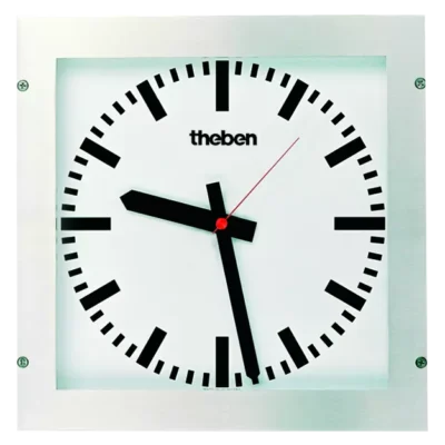 Theben 5009223, KNX indoor clock, round, single-sided OSIRIA 232 BQ KNX, 4003468500293