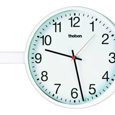Theben 5009250, KNX indoor clock, round, single-sided OSIRIA 242 AR KNX, 4003468500194