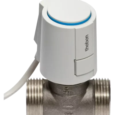 Theben 9070442, Actuator for radiators, heating circuit distributors or individual heating circuits, 24 V AC/DC ALPHA 5 24 V, 4003468901052
