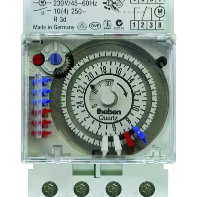 Theben 1880033, Analogue time switch, 2 channels, daily SUL 188 g, 4003468181003
