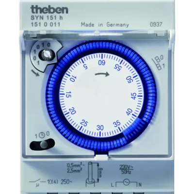 Theben 1510011, Analogue time switch, 1 channel, 60 min SYN 151 h, 4003468151006