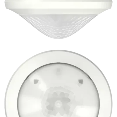 Theben 2089000, Passive infra-red presence detector KNX for flush-mounted ceiling installation theRonda P360 KNX UP WH, 7612748005433