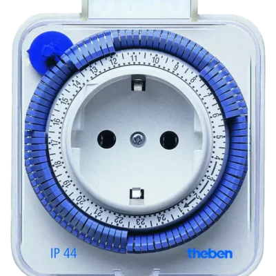 Theben 0260855, Analogue plug-in timer, 1 channel theben-timer 26 IP 44, 4003468020166